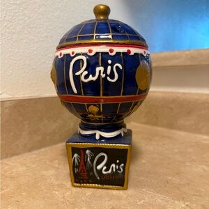 Paris Las Vegas Blue and Gold Decorative Globe